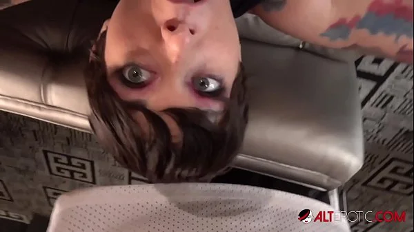 Sully has her pussy tattooed while being ass fucked