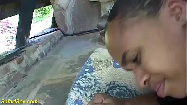 busty african teen b. outdoor fucked