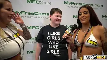 BANGBROS - Day 1 Of The 2020 AVN Awards In Las Vegas!!