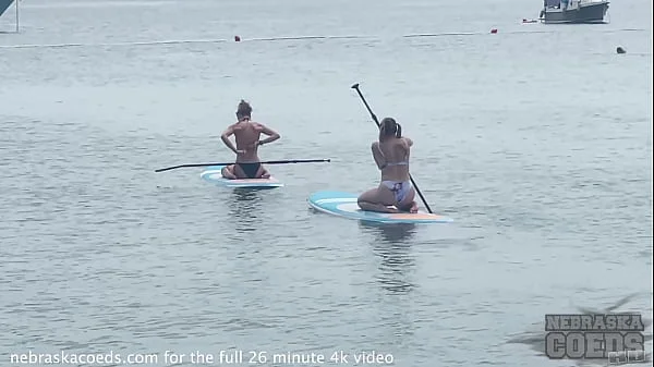 4 gorgeous instagram models naked on a beach while on vacation