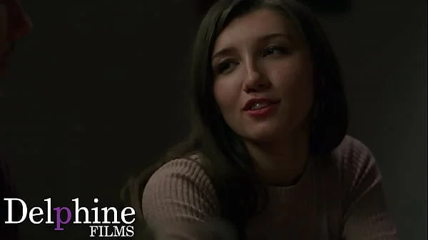 Delphine Films - Petit Maya Woulfe Takes Two Dicks On Kitchen Table