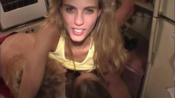 Amateur Group Fuck Blonde HotWife Orgy! HUGE cumshots & massive facials!