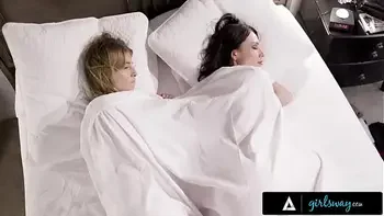 GIRLSWAY - Bullied Teen Kristen Scott Masturbates With New BFF Aidra Fox Then Has First-Time Fuck