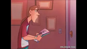 Sending nude photos to her husband - The Naughty Home Animation - Title 02