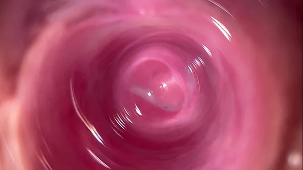 Camera deep inside my creamy pussy