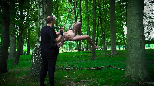 Hot submissive babe gets hard fuck and spanking in bdsm porn ends with cum swallow