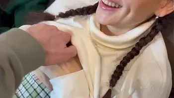 Picked up two beauties with a friend and fucked them hard . Version 1