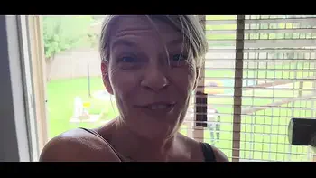 Stepmom got horny after a week alone with me,stil dont know why she filmed it