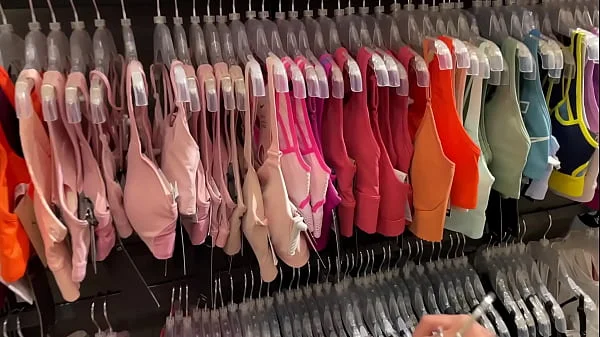 Blowjob in Fitting Room / too Much Cum in her Mouth