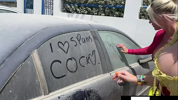 2 Busty British Loving a Spanish Cock in Ibiza