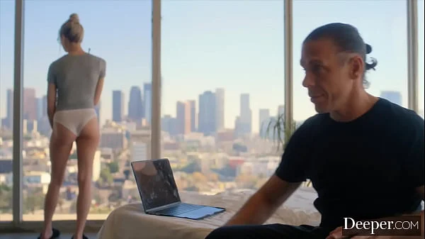 Deeper. Submissive Amber succumbs to her kinky desires