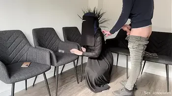 Public Dick Flash in a Hospital Waiting Room! Gorgeous muslim stranger girl caught me jerking off in a hospital and helped me get a sperm sample before the appointment.