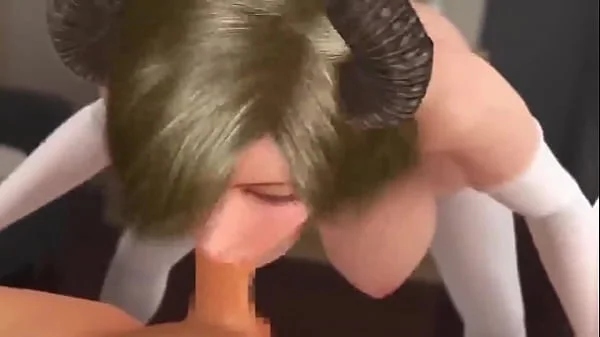 3d 25 succubus in white custom