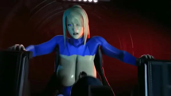 Samus Aran Riding A Goblin Big Monster Cock