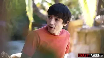 Shameless big tits MILF stepmom Rachael Cavalli fucks big cock stepson