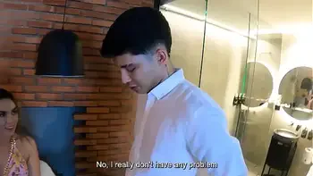 I just wanted to show the apartment to these sluts and they invited me for a threesome.