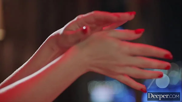 Deeper. Curvy beauties Lena & Alyx submit to their dom