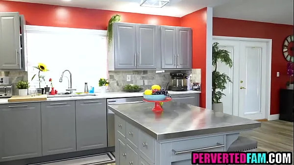 Sneaky step daughter is fucking with step dad behind step mom's back