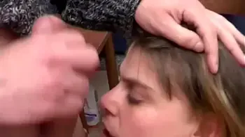 Collects rent in kind, her husband filmed it all and masturbated lasciviously