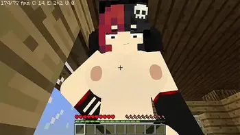 Steve comendo a gótica quadrada