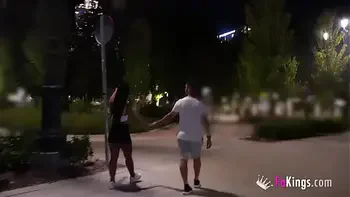 Natali Quinn, the tourist: Exhibitionism and PUBLIC SEX around Madrid!