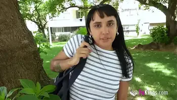 Sweet teen Moli Myers becomes a LIONESS when she thinks no one is watching