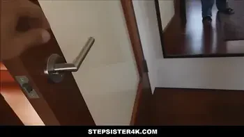 StepSister4K - Petite Blonde Teen Stepsister Talked Into Sex With Her Stepbrother POV - Lily Rader