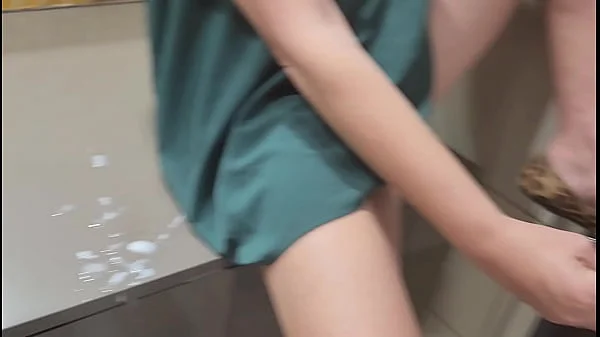 Couple caught fucking in public toilets