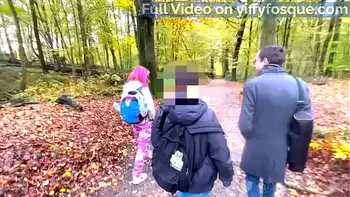 Outdoor Public Lesbian Fisting in The Wood