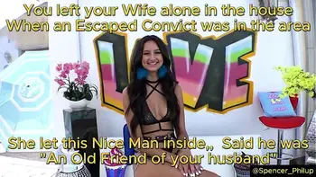 Girlfriend Cucks BF with a Convict (Caption)