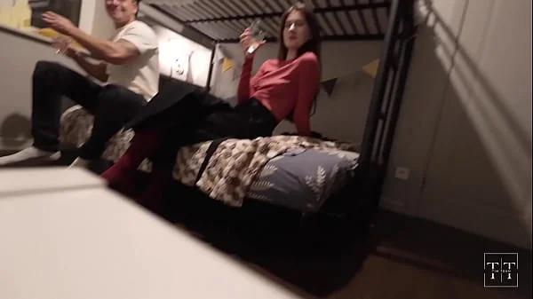 Picked up a girl on the street and fucked her in a college dormitory without a condom