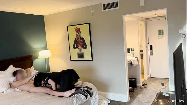 PUBLIC DICK FLASH. I pull out my dick in front of a hotel maid and she agreed to help me cum.