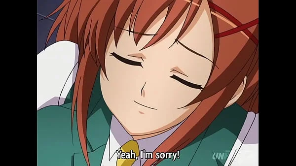 I touch the waitress's ass and she sucks me off behind the bar - Hentai [Subtitled]