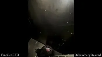 I sucked a stranger's big dick at a glory hole!