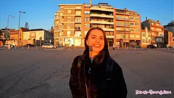 Hot and Romantic Couple Fuck on the Couch in Portugal | Jamie Young