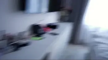 Naked 18-Year-Old Maid Cleans Room and Gives Blowjob to Guy in Hote