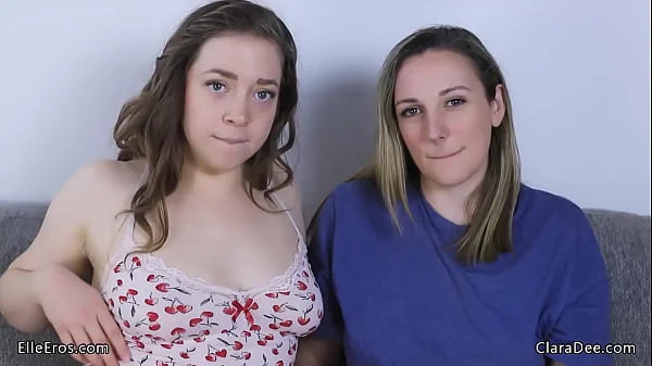 Roommates Trick You Into a Pegging Spitroast Threesome - Elle Eros Clara Dee POV