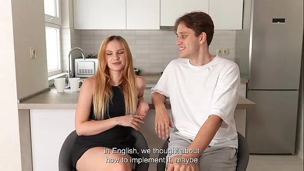 A little chat about us and then we make love for each other's pleasure