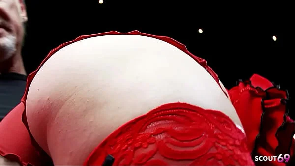 Black Hair MILF Jasmine Lau seduce to MMF Threesome Sex by old and Young Guy