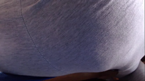 Wonderful farts inside tight yoga pants