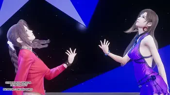 [MMD] TAEYEON - INVU Aerith Tifa Lockhart Hot Kpop Dance Final Fantasy Uncensored Hentai