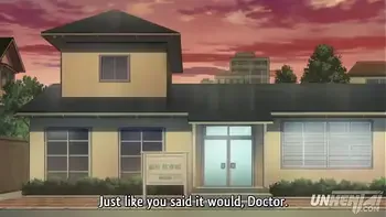 Hentai | Doctor Touches a MILF's Tits Right in Front of her Husband [Uncensored] [Subtitled]