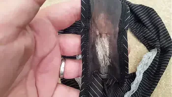 Very smelly wife's dirty panties