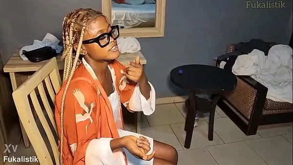 Horny Mistress of Benin fucks houseboy