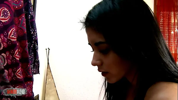 Aysha natural bigtits young arab babe with hairy pussy