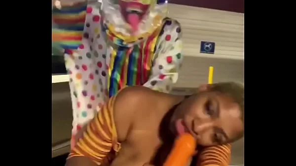 She had two dicks at once