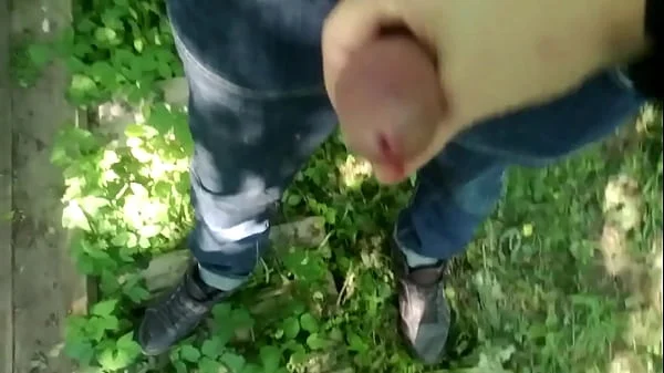 Video from phone my wife. In park random passerby paid my wife, she jerk off his cock and he cum. Cumshot. Publicly. Public masturbation. Outdoor. Outside. In public. In public place. Handjob. Masturbation. Girl masturbates dick. Milf. Whore wife