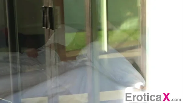 Long Haired Beauty Makes Love To Big Cocked  Lover - Hazel Moore - HardX