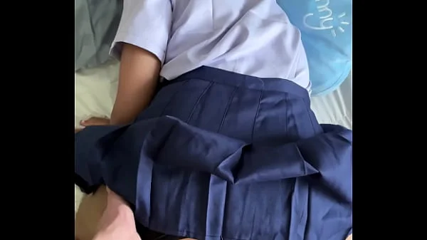 French tourist fuck a 18 years old Thai student in uniform