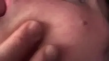 Disguised as thieves, they became hungry and when he licked it, she shoved it in her mouth